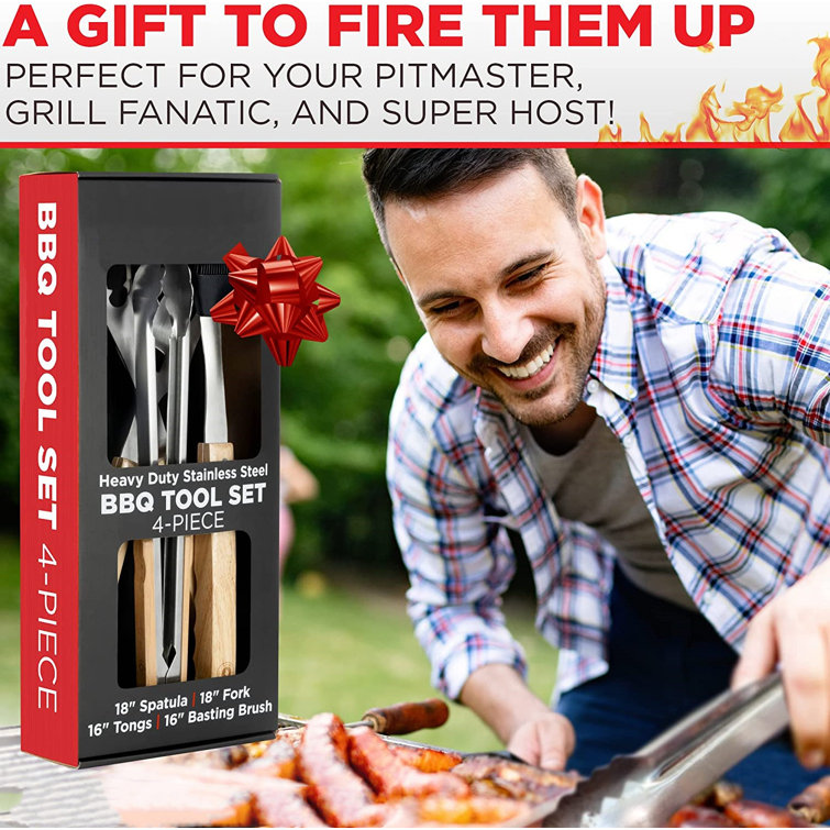 YardStash Dishwasher Safe Grilling Tool Set Wayfair Canada